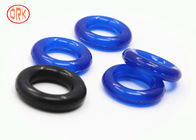 Medio tamaño modificado para requisitos particulares transparente azul de la resistencia térmica del anillo o del silicón