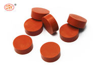 Lavadoras de goma planas de la categoría alimenticia de la lavadora roja del silicón con informe del FDA