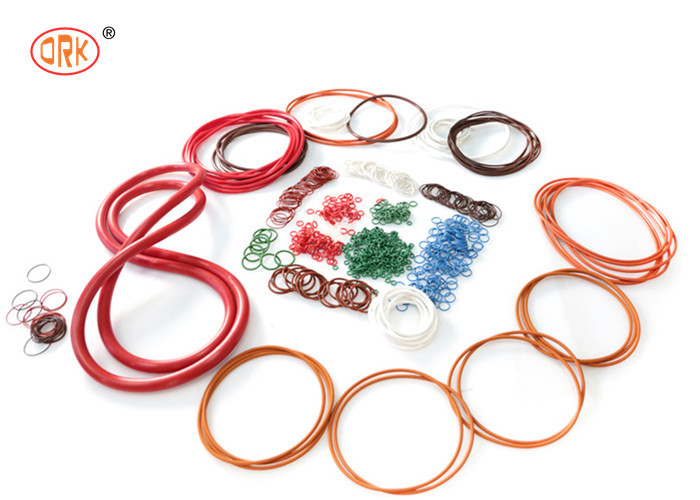 Diverso color NBR EPDM FKM AEM AS568 del tamaño coloreó los anillos o de goma para Turbo