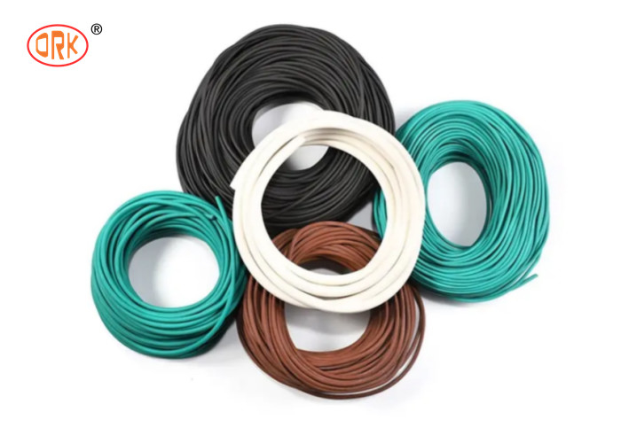 Lacre blanco O Ring Cord de la tira de goma de nitrilo de la resistencia de abrasión del verde negro NBR de Brown