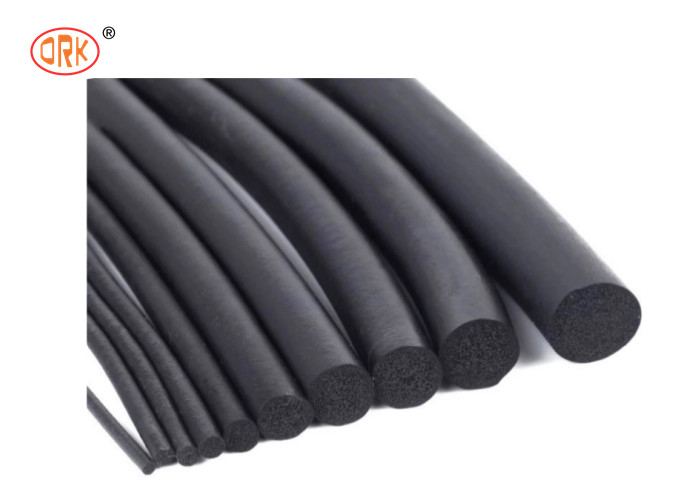 Fabricante Espongas de goma de silicona de espuma negra EPDM Bandas O Anillo Cordón de goma