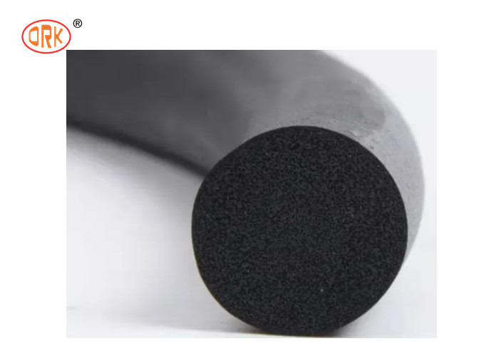 Fabricante Espongas de goma de silicona de espuma negra EPDM Bandas O Anillo Cordón de goma