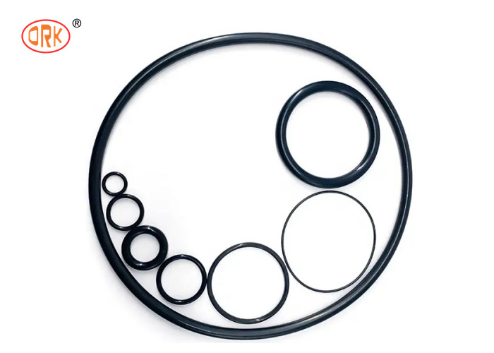 Resistencia a la abrasión negro NBR 70-75 O-Rings de la orilla para la máquina de reparación
