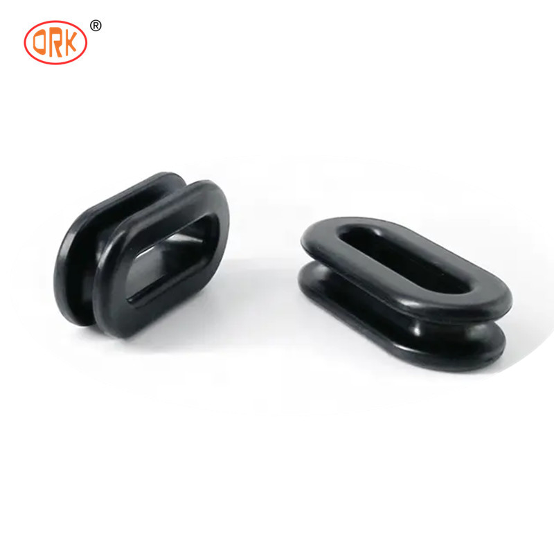 Grometas de goma de silicona de grado industrial con resistencia a la tracción Proteger cables de cable eléctrico personalizado Proteger