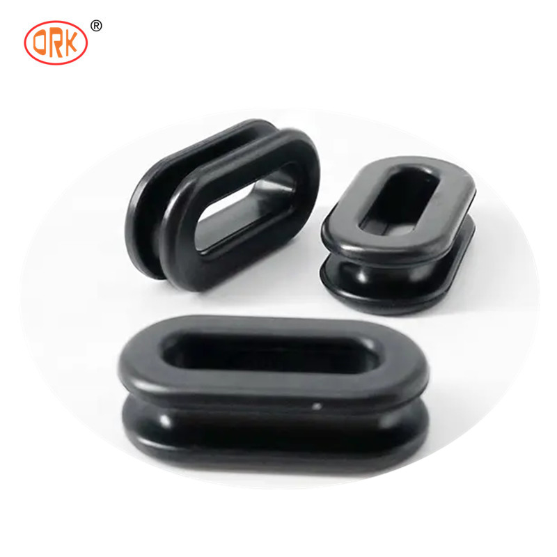 ORK piezas moldeadas de caucho FDA Certificado No tóxico Grommets de caucho de silicona Resistencia a la tracción 1000 PSI