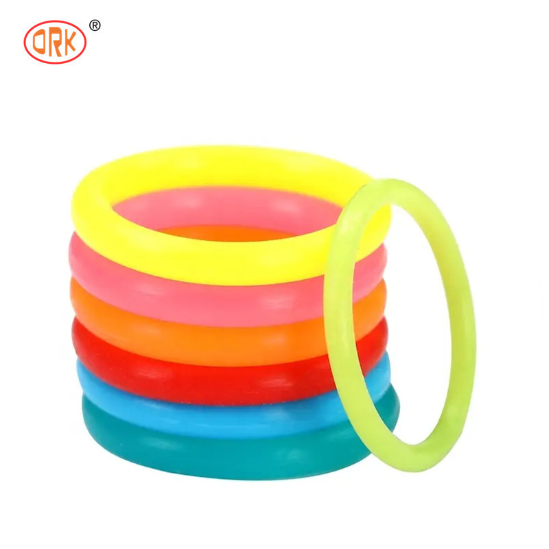 Excelente resistencia a los disolventes de alta temperatura silicona o anillos de almacén para el sellamiento industrial