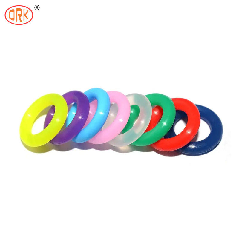 ORK Anillos de silicona de color industrial de alta temperatura para automóviles Fabricante