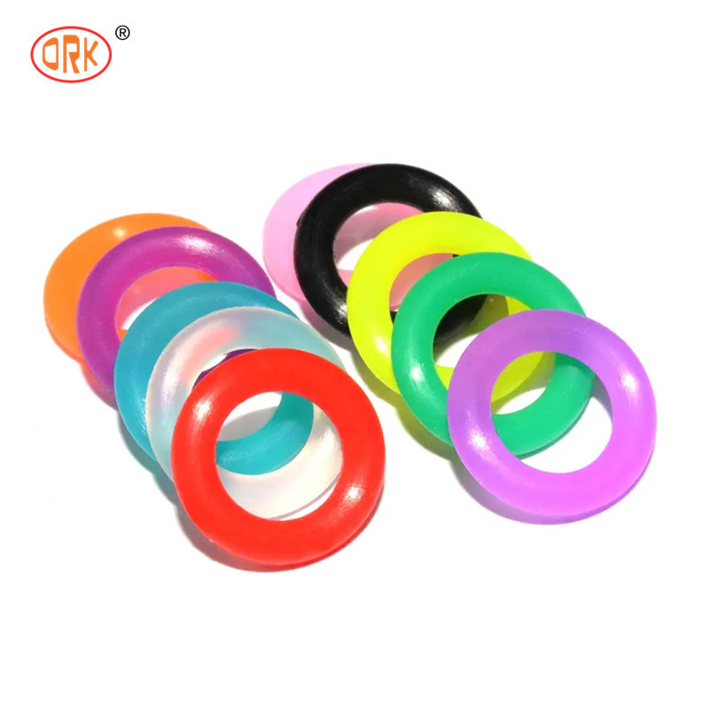 ORK Anillos de silicona de color industrial de alta temperatura para automóviles Fabricante