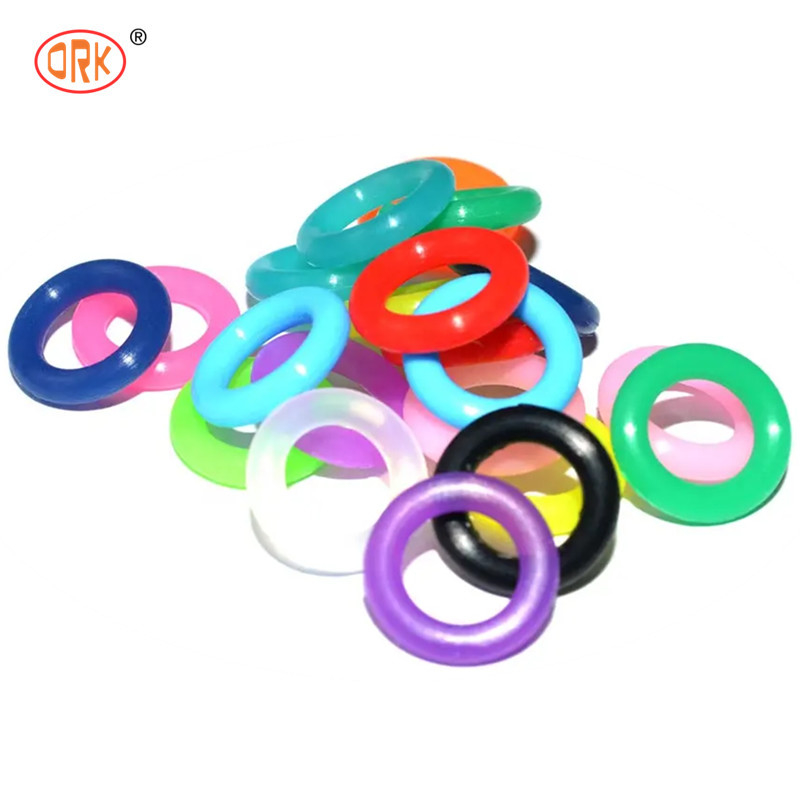 ORK Anillos de silicona de color industrial de alta temperatura para automóviles Fabricante