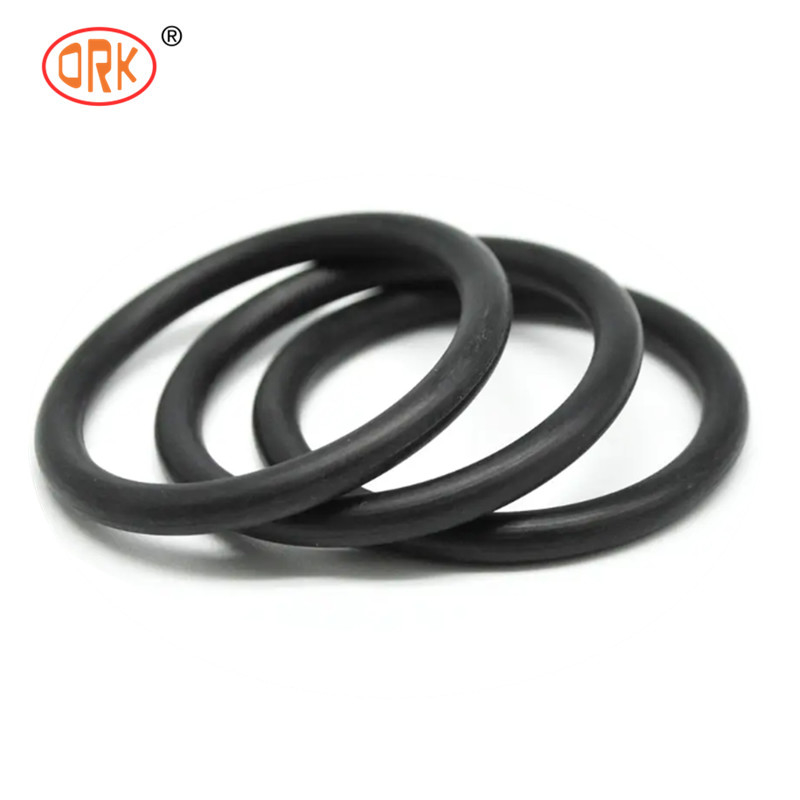 70 Shore Un sello de goma 13 mm Anillo de silicona negro para requisitos de compatibilidad química