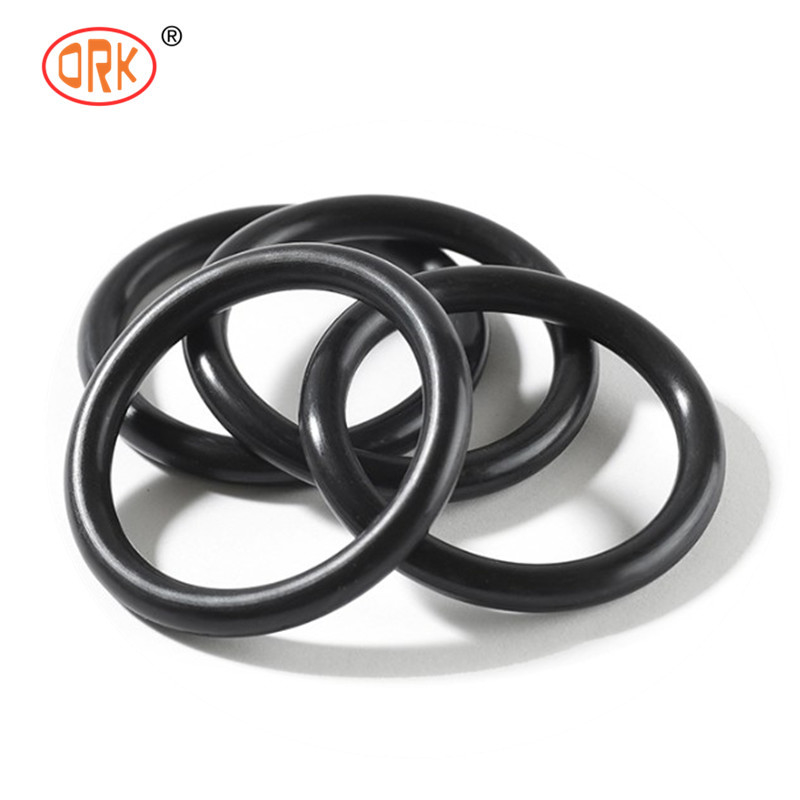 70 Shore Un sello de goma 13 mm Anillo de silicona negro para requisitos de compatibilidad química
