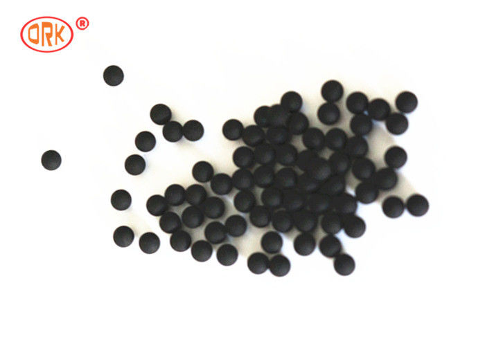 Pequeño color 15m m negro sólido suave de la bola 5m m 9m m 10m m de la goma de silicona