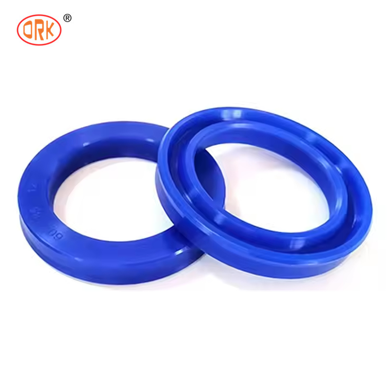 Sello de anillo en U azul NBR para cilindros hidráulicos con excelente resistencia a la abrasión y buena resistencia al rebote