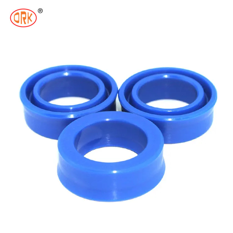 Sello de anillo en U azul NBR para cilindros hidráulicos con excelente resistencia a la abrasión y buena resistencia al rebote