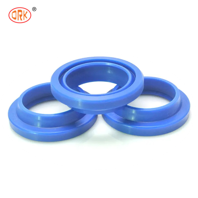 Sello de anillo en U azul NBR para cilindros hidráulicos con excelente resistencia a la abrasión y buena resistencia al rebote