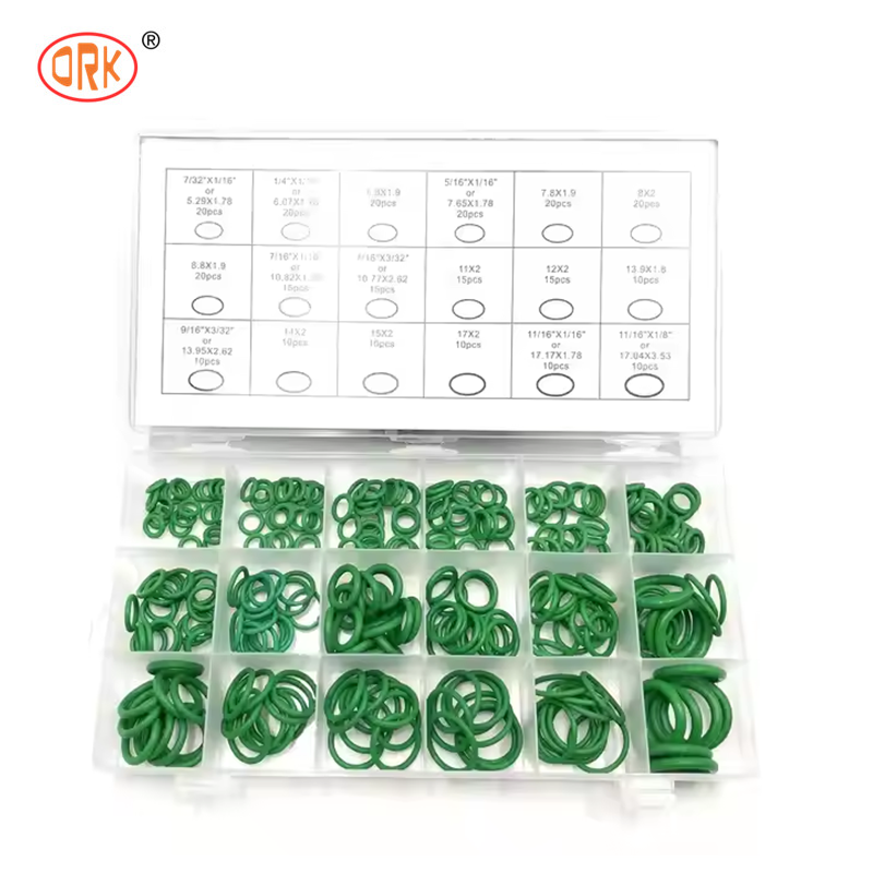 Kit de juntas tóricas de nitrilo NBR, juego de juntas tóricas de goma multimaterial, anillos de sellado a prueba de fugas, adecuado para automóviles, excavadoras, mantenimiento de tuberías