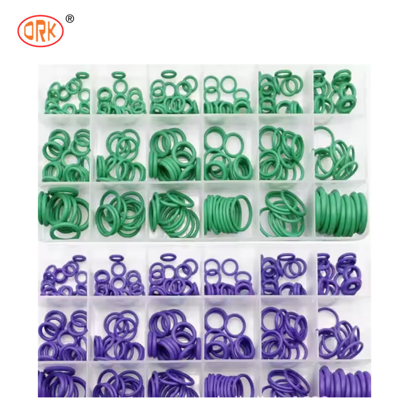 Kit de juntas tóricas de nitrilo NBR, juego de juntas tóricas de goma multimaterial, anillos de sellado a prueba de fugas, adecuado para automóviles, excavadoras, mantenimiento de tuberías
